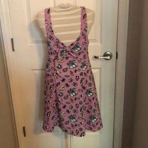 Hot Topic/Midnight Hour Print Dress